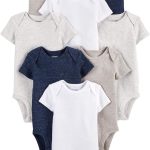 Simple Joys by Carter's Unisex Babies' Short-Sleeve Bodysuit, Multipacks
